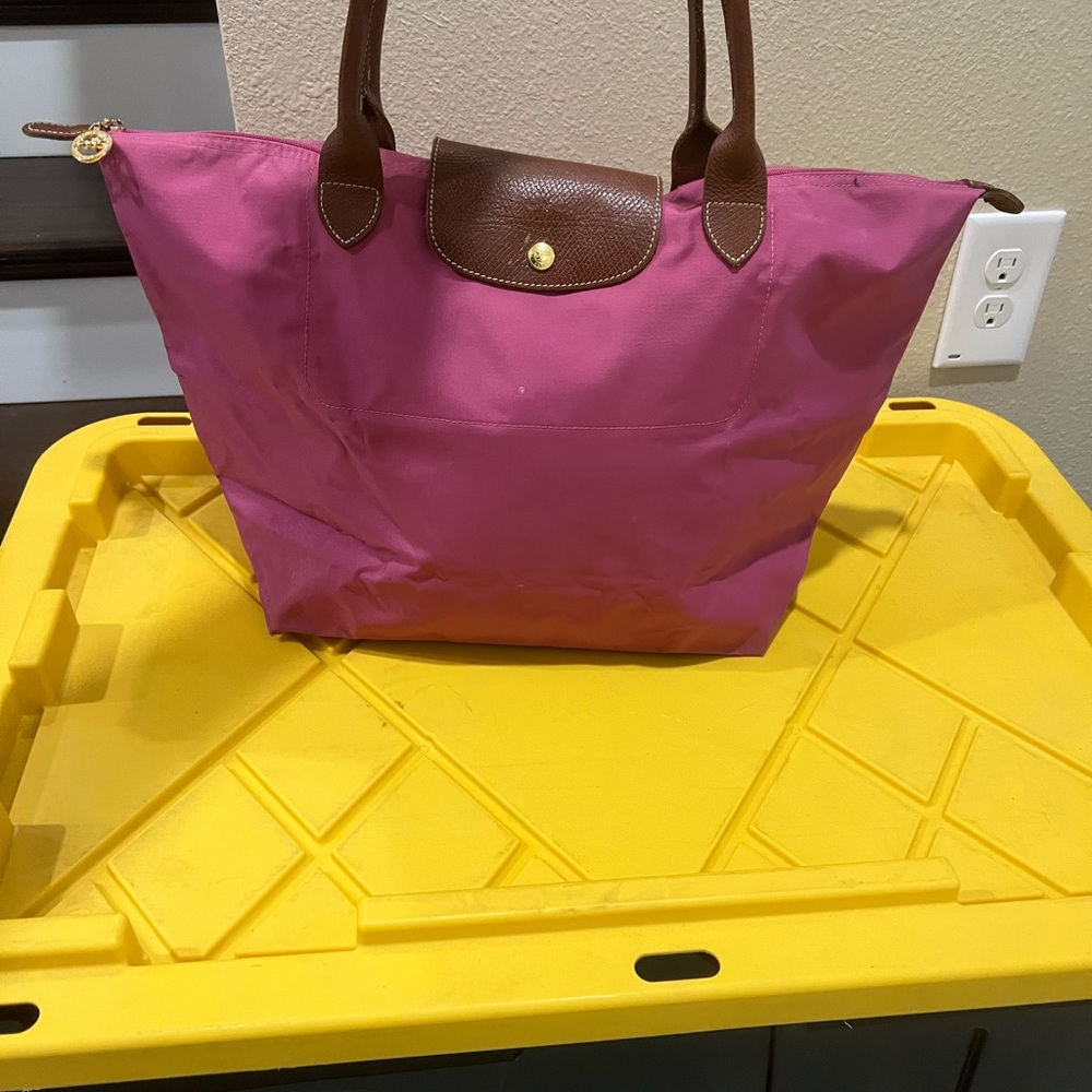 Longchamp 1948 Pink Tote Bag